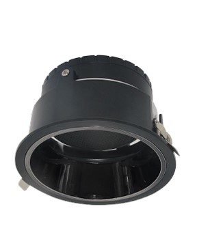 [92EL305/BK] EL-305 RECESSED DOWNLIGHT GU10, BLACK