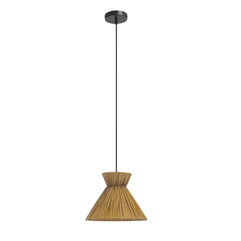 [DE-0236-NAT] Pendant IP20 DAMA E27 15 Natural.