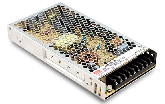 200W 24V IP20 MEAN WELL DRIVER - Non dimmable