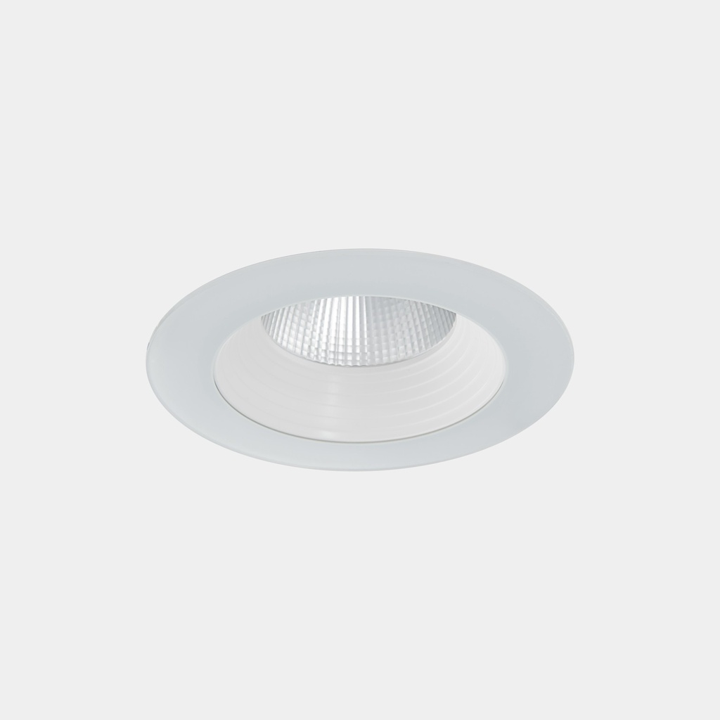 [15-E036-14-CL] Downlight IP66 Dako Fixed ø175mm LED 20 LED warm-white 3000K ON-OFF White 1821lm