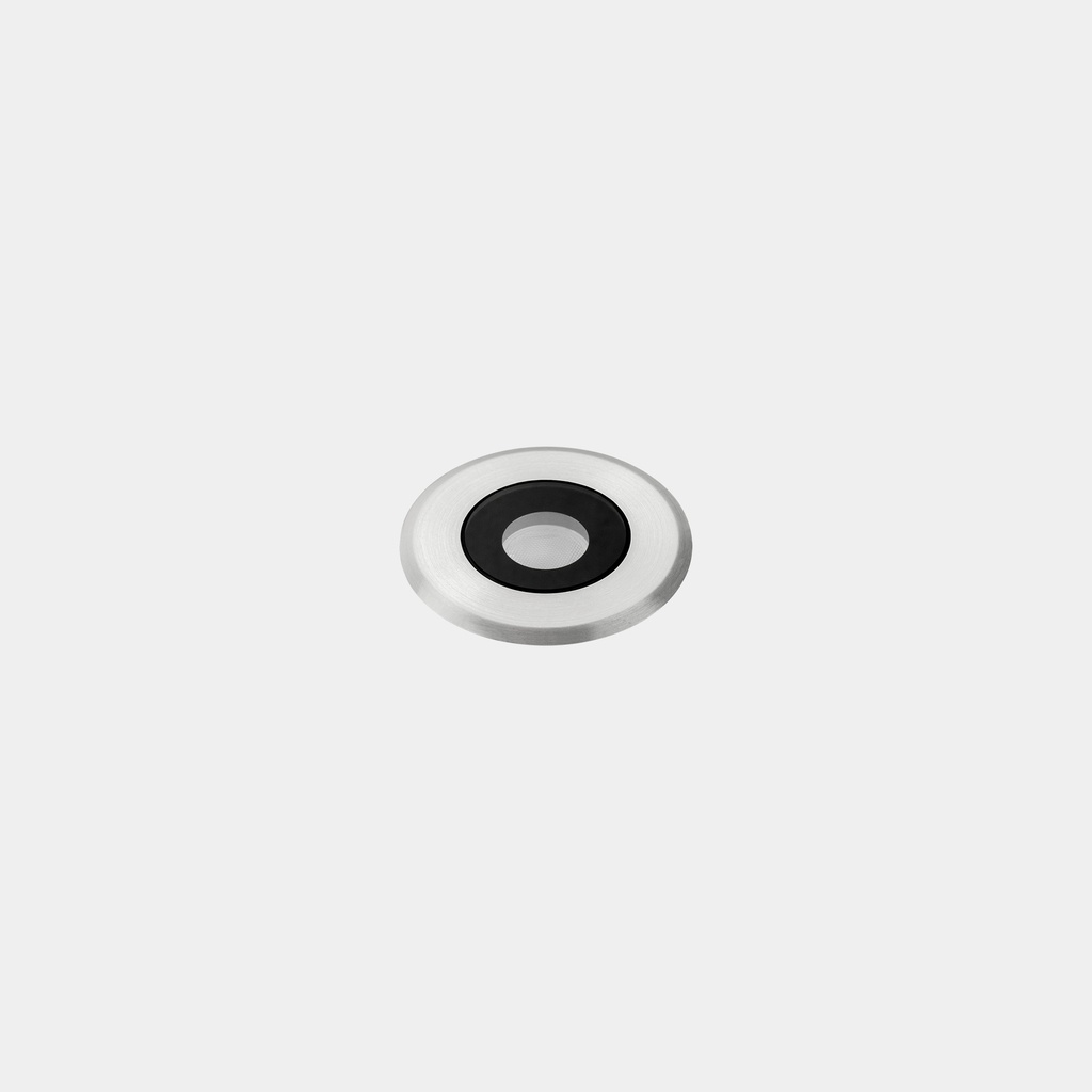 [BA12-P2W8S2BBCA] Recessed uplighting IP66-IP67 Max Mini Round LED 2.2W LED warm-white 3000K AISI 316 stainless steel 185lm, 15º.
