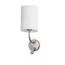 WALL FIXTURE IP20 ROMI READER LED 2.2W 3000K SATIN NICKEL