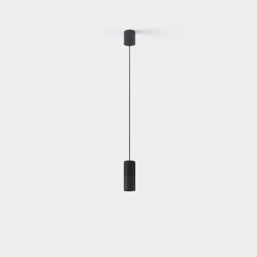 Pendant Iris Surface Visual Comfort 35º 12.9 LED warm-white 3000K CRI 90 ON-OFF Black IP20 1351lm