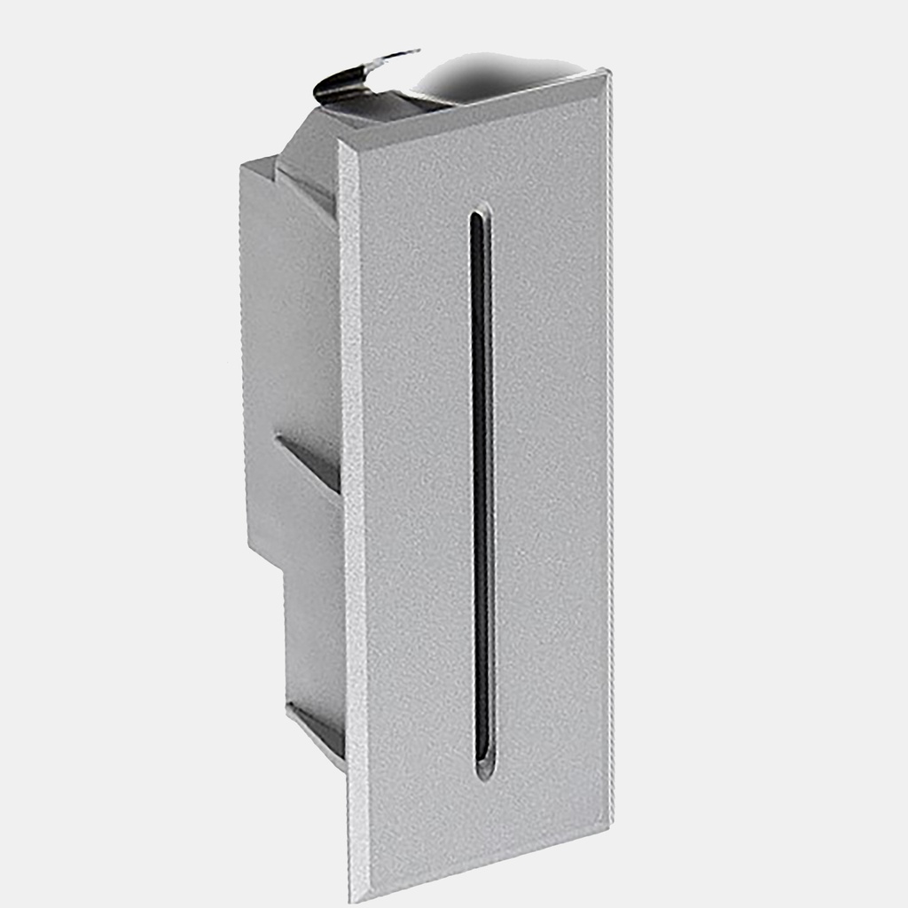 [05-9967-34-CL] *Recessed wall lighting IP54 Micenas Line LED 2.2W 3000K Grey 9lM
