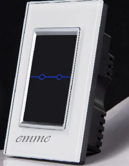 2 Gang wireless switch with a remote