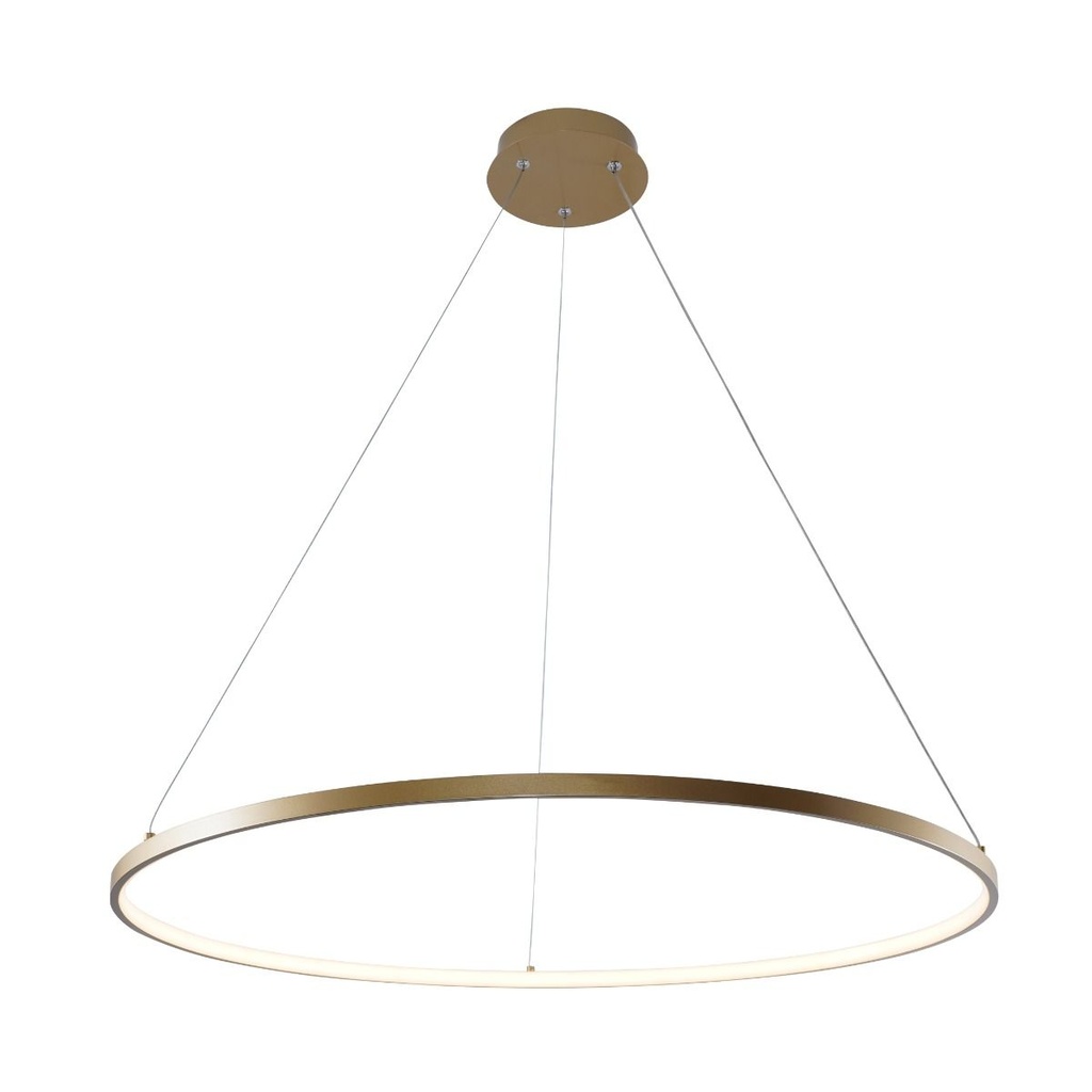[003064-026652] LED PENDANT BRENO 2023201-GD80 36W 3000K/4000K/6000K GOLD D800MM