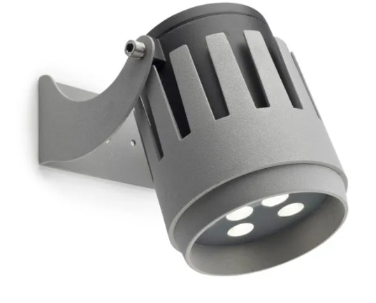 [05-9731-34-CL] *Spotlight IP65 Powell ø90mm LED 18W 3000K Grey 2044lm
