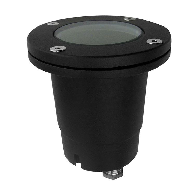 [PX-1100-NEG] RECESSED UPLIGHTING IP65/IP67 TIDIAN Ø98MM GU10 BLACK