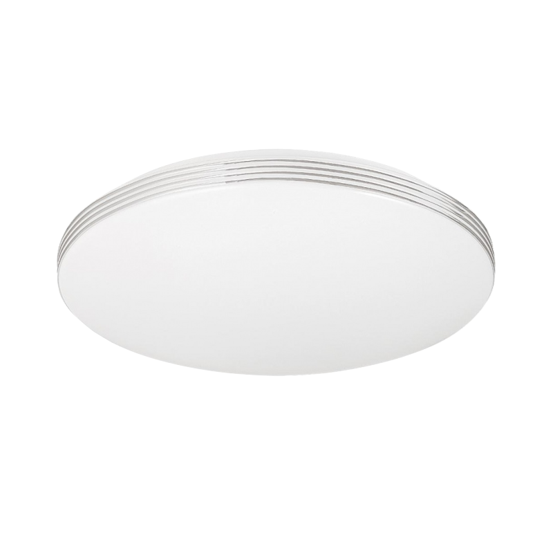 [95NEOS18LED]  NEOS LED CEILING LAMP 18W WITH REMOTE WHITE/CHROME