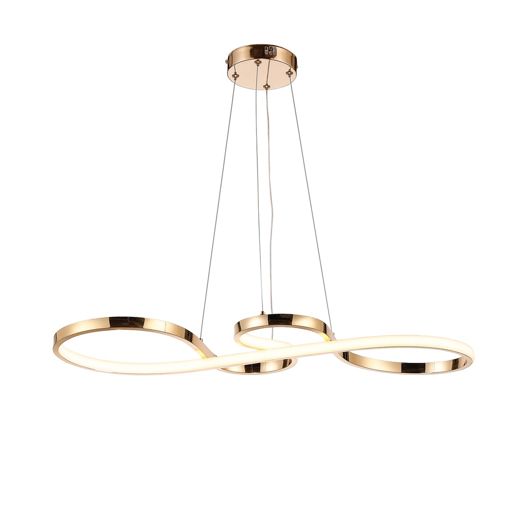 [955TINA3530FGD] TINA LED PENDANT 35W 3000K, FRENCH GOLD