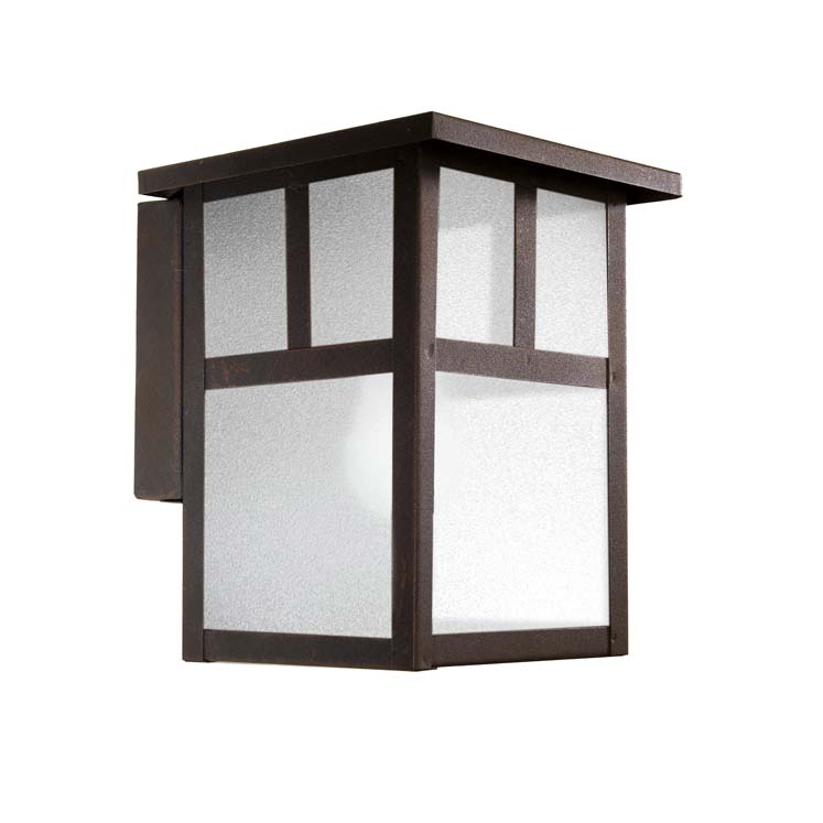 *WALL FIXTURE IP23 OSAKA E27 RUSTY BROWN