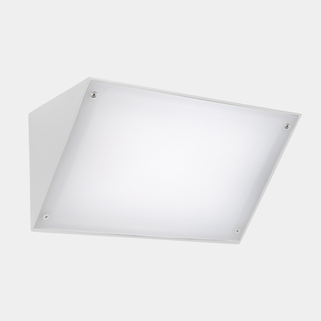 [05-E138-14-EH] Wall fixture IP65 Curie PC 350mm LED 28.9W SW 2700-3200-4000K ON-OFF White 2941lm