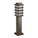 BOLLARD IP55 SILJAN E27 BROWN