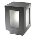 [PX-0033-ANT] BOLLARD IP44 ALFIL E27 URBAN GREY