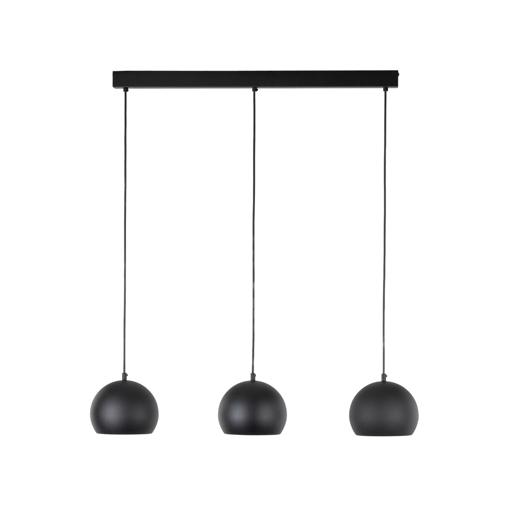 [10169] PENDANT ZOE 10169 3XE27 BLACK