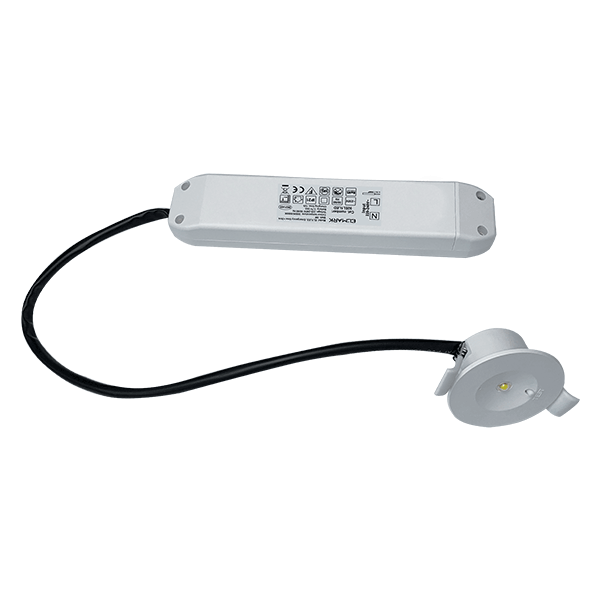 LED DOWNLIGHT 3W 6000K 230V D80 WITH EMERGENCY