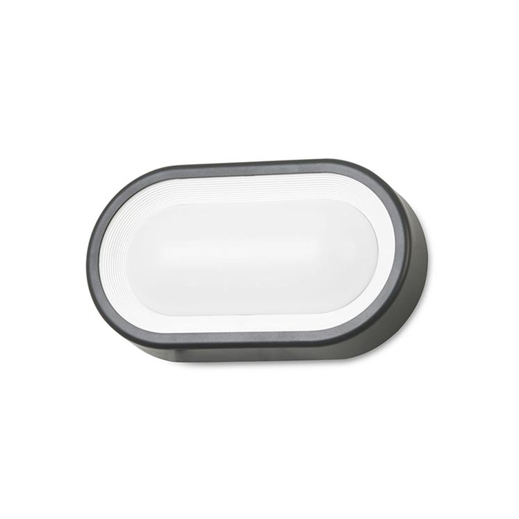 WALL FIXTURE IP65 RHINO LED 9W 4000K URBAN GREY 553LM