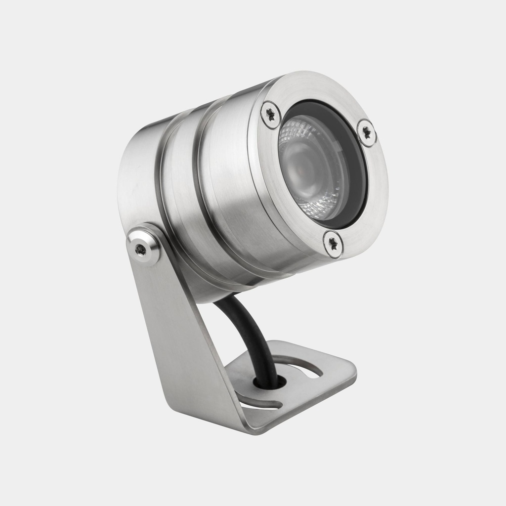 [BJ12-P6W9M3BBCA] Spotlight IP66-IP68 (5m) Aro Medium ø59 LED 6.1W LED warm-white 3000K 24V-PWM AISI 316 stainless steel 423lm