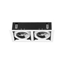 [TC-0172-BLA] *DOWNLIGHT IP23 CARDAN DOUBLE GU10 BLANCO