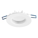 Recessed ceiling lights Hide Ø105mm LED 10.9W 3000K ON-OFF White IN IP20 / OUT IP54 1150LM