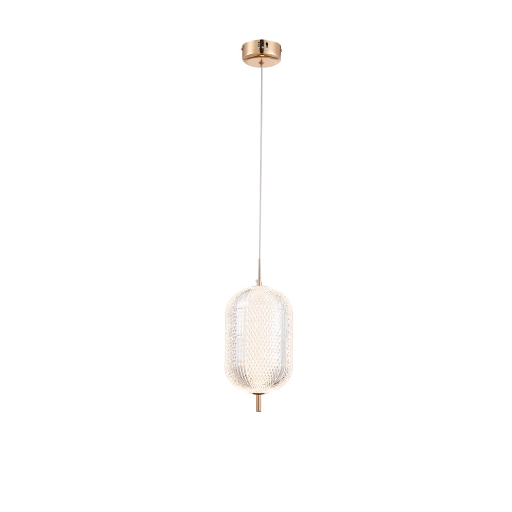AMARO LED PENDANT 18W 3000K, GOLD, 1404lm
