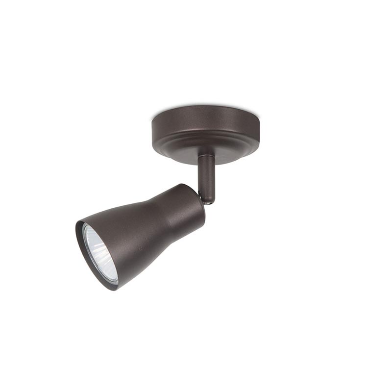 [DE-0225-MAR] SPOTLIGHT IP20 SAFRAN SINGLE BROWN
