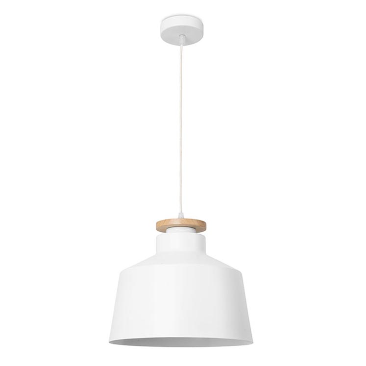 [DE-0233-BLA] PENDANT IP20 NUBE Ø300MM BLANCO
