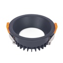  Downlight Jet Ø120mm LED 10.1W 3000K ON-OFF Black IN IP20 / OUT IP54 1020.00
