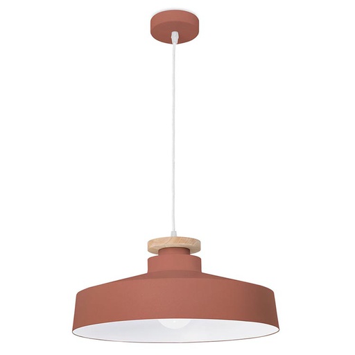 [DE-0234-RTJ] PENDANT IP20 NUBE Ø410MM RUSSET RED