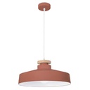 PENDANT IP20 NUBE Ø410MM RUSSET RED