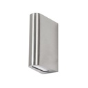WALL FIXTURE IP44 ELIX LED 6.2W 4000K STAINLESS STEEL 129LM, ON/OFF, 36000HRS