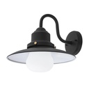WALL FIXTURE IP44 AVENUE E27 BLACK