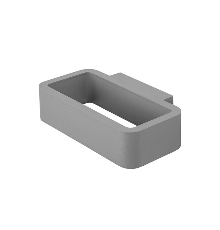 [PX-0397-GRI] WALL FIXTURE IP54 WILOW LED 6.9W 3000K GREY 257LM-