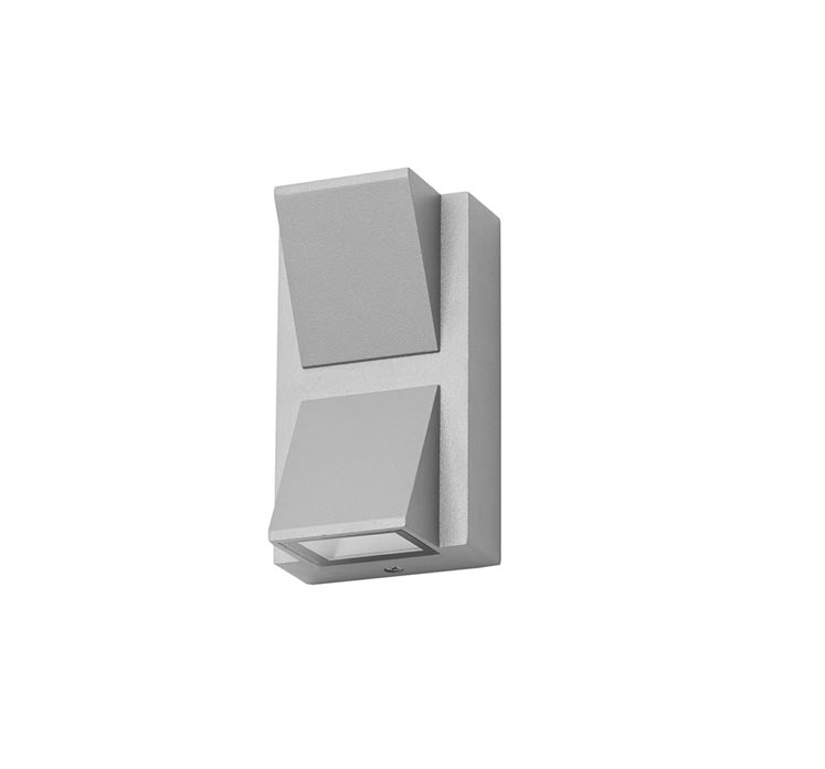 [PX-0396-GRI] WALL FIXTURE IP54 LOYD DOUBLE EMISSION LED 4.1W 3000K GREY 164LM