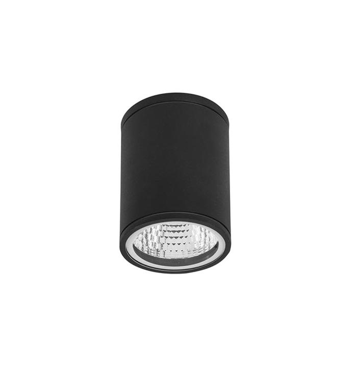 [PX-0380-NEG] CEILING FIXTURE IP54 ORION LED 7.3W 3000K BLACK 610LM