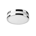 CEILING FIXTURE IP44 VAPOR LED 11.5W 3000K CHROME 560LM