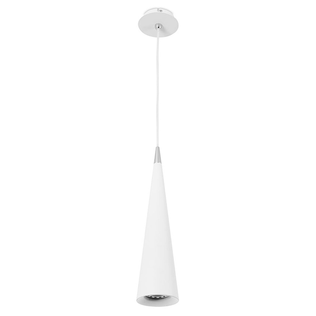 [DE-0180-BLA] PENDANT VIRA GU10 7W BLANCO 352LM