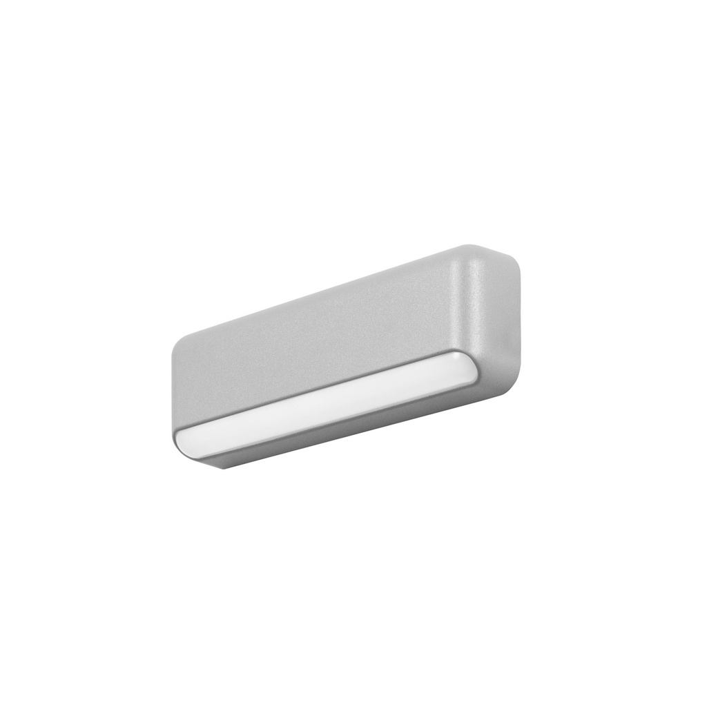[PX-0493-GRI] WALL FIXTURE IP65 MOCCA LED 4.7W 3000K GREY 231LM