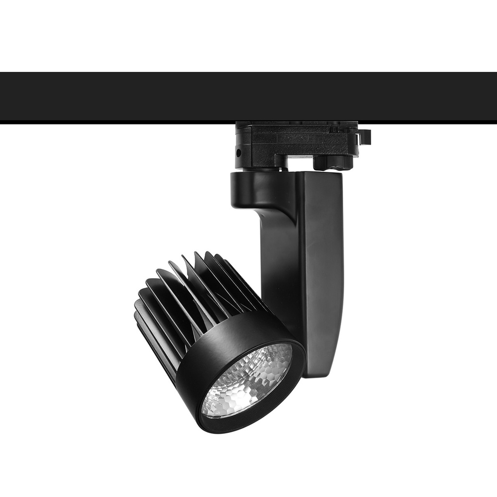 [TC-0523-NEG] SPOTLIGHT IP20 ONYX SMALL LED 21.4W 3000K BLACK 2179LM