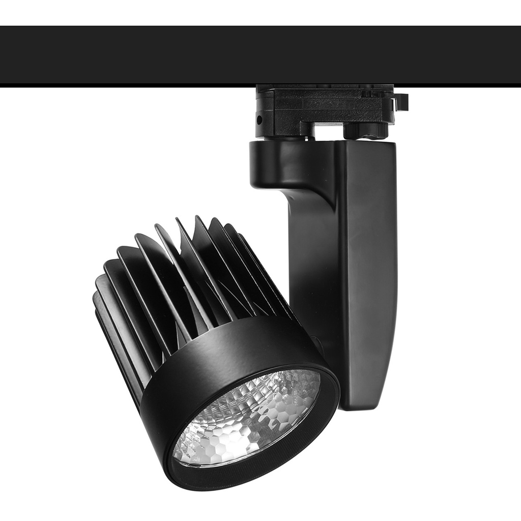 [TC-0524-NEG] SPOTLIGHT IP20 ONYX BIG LED 26.3W 3000K BLACK 3071LM