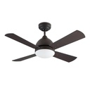 [VE-0006-MAR] FAN IP20 BORNEO E27 BROWN WENGE BEECH WOOD