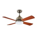 FAN IP20 BORNEO E27 PATINA TEAK