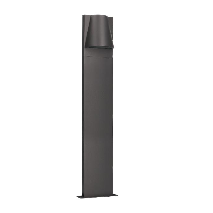 BOLLARD IP44 KALA 800MM GU10 7W URBAN GREY