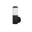 WALL FIXTURE IP44 INDOO E27 40W BLACK