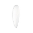 WALL FIXTURE IP20 GLASS 460MM E27 100W BLANCO