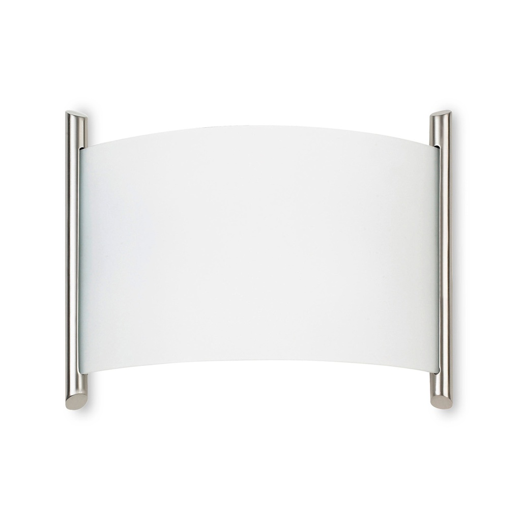 [DE-0004-SAT] WALL FIXTURE IP20 NIZA E27 60W SATIN NICKEL 970LM