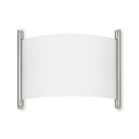 WALL FIXTURE IP20 NIZA E27 60W SATIN NICKEL 970LM
