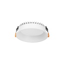 Downlight IP54 Jet Ø85mm LED 7W LED warm-white 3000K ON-OFF White 720LM