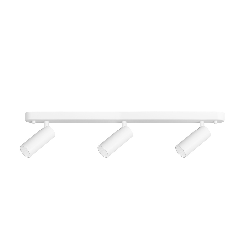 [DE-0016-BLA] SPOTLIGHT IP20 LOGOS TRIPLE LED 3.7W 3000K BLANCO 282LM