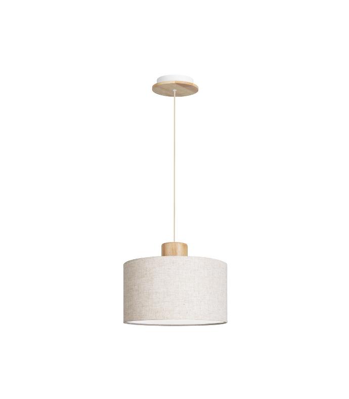 PENDANT IP20 LAMPA E27 40W IMITATION WOOD